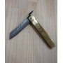 Couteau de poche - HIGONOKAMI - Big - acier carbone blue steel - Dimension: 93mm