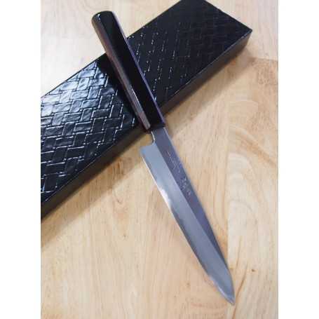 Couteau japonais Petty - KAGEKIYO - Série Urushi Kuroro - Blue Steel No.1 - Dimension: 15cm