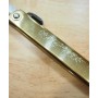 Couteau de poche - HIGONOKAMI - Acier Carbone Blue Steel - Gold Handle - Dimension: 90mm