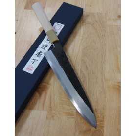 Couteau Japonais de Chef Gyuto pour droitiers - MIURA - Série Itadaki kurouchi- Dimension: 21 / 24cm