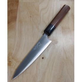 Petit couteau japonais - KOUTETSU SHIBATA - Aogami Super Serie - Dim : 13,5cm